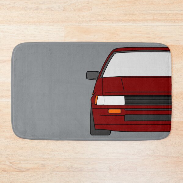 Item preview, Toyota Corolla AE86 wine red designed and sold by EdimDesign.