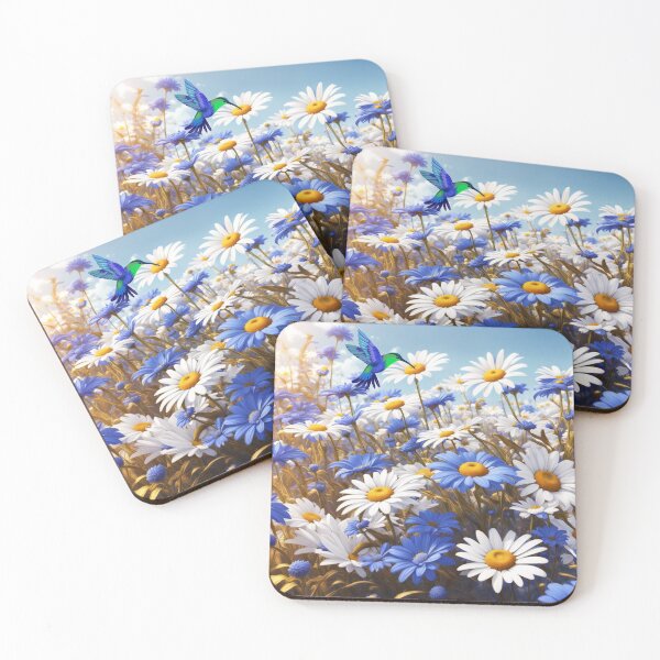 Item preview, Hummingbird in Garden of Daisies designed and sold by SLDB.