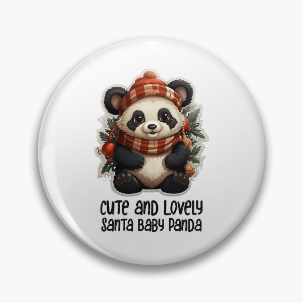 Item preview, Cute and Lovely Santa Panda- Christmas Santa Panda designed and sold by Mohammed Sohail Khan.