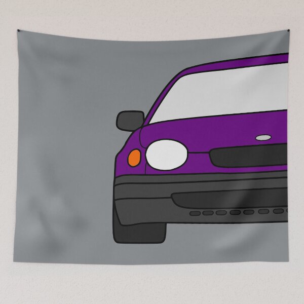 Item preview, Toyota Corolla E110 frog corolla purple designed and sold by EdimDesign.