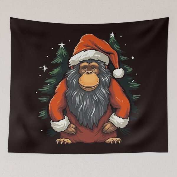 Item preview, Christmas Orangutan designed and sold by creativellashop.