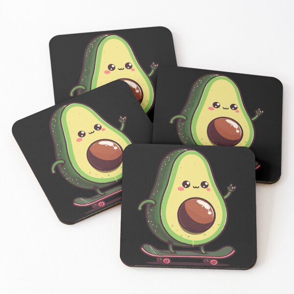 Item preview, Funny avocado skateboarding designed and sold by TomFrontierArt.