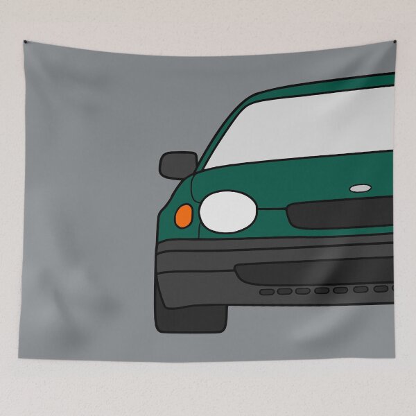 Item preview, Toyota Corolla E110 frog corolla dark green designed and sold by EdimDesign.