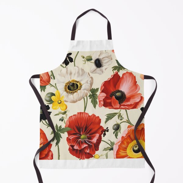 Item preview, Poppy Tile 07: Crimson Whispers in a Field of Silk, Black-Eyed Beauties in Sun-Kissed Tissue Paper. designed and sold by TheBrainArt.
