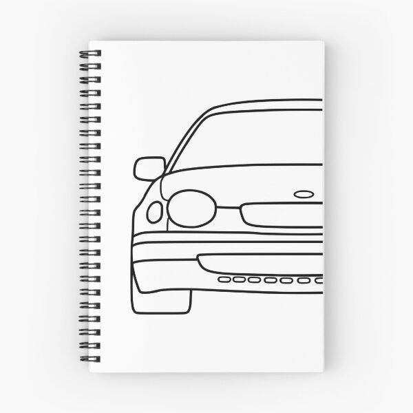 Item preview, Toyota Corolla E110 frog corolla black lined art designed and sold by EdimDesign.