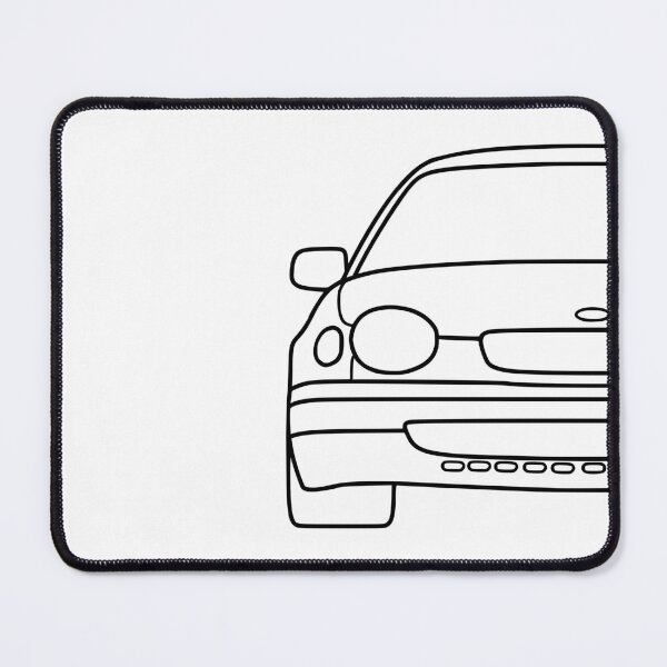 Item preview, Toyota Corolla E110 frog corolla black lined art designed and sold by EdimDesign.