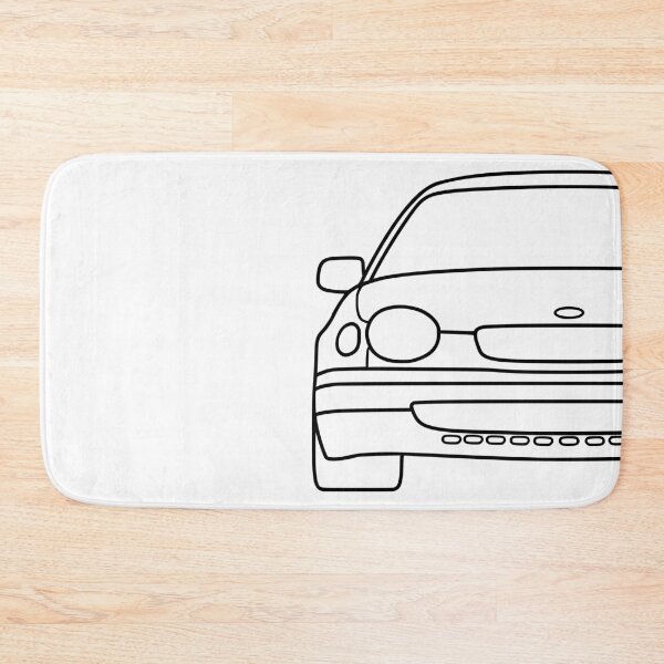 Item preview, Toyota Corolla E110 frog corolla black lined art designed and sold by EdimDesign.
