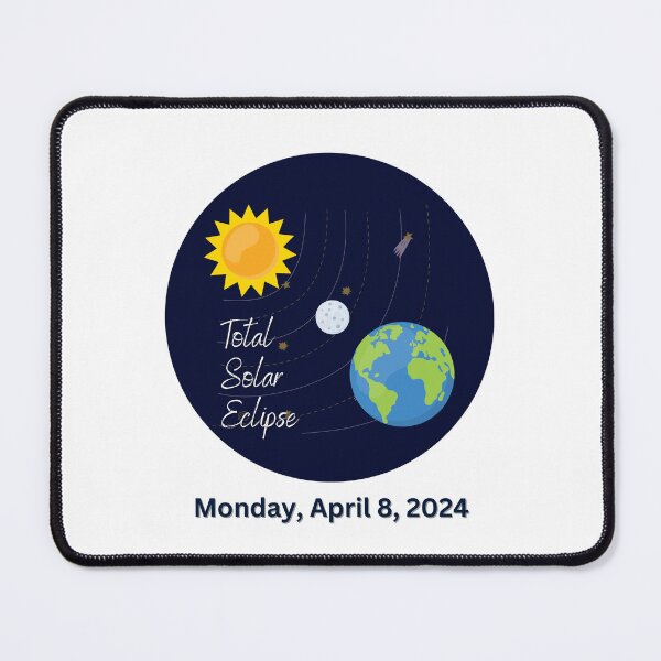 Item preview, Gear Up for the Total Solar Eclipse 2024! designed and sold by Amigo Creations.