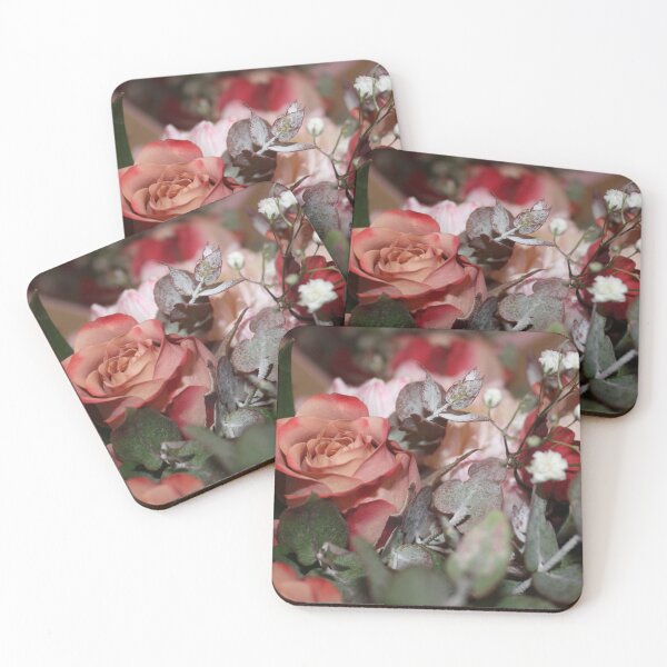 Item preview, roses and baby's breath designed and sold by lizxberry.