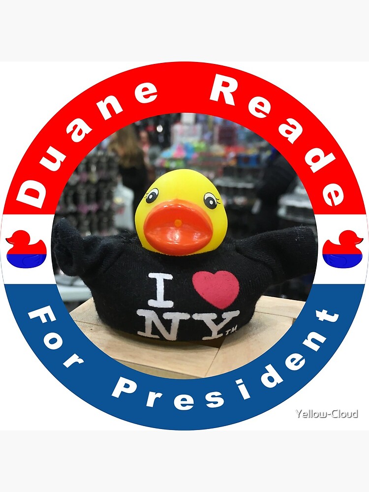 "Duane Reade" Poster by YellowCloud Redbubble
