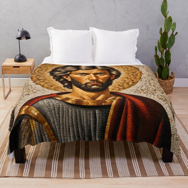 Item preview, Divine Radiance: Byzantine Mosaic of Saintly Serenity designed and sold by PixelCatalyst.