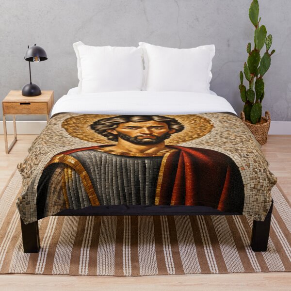 Item preview, Divine Radiance: Byzantine Mosaic of Saintly Serenity designed and sold by PixelCatalyst.