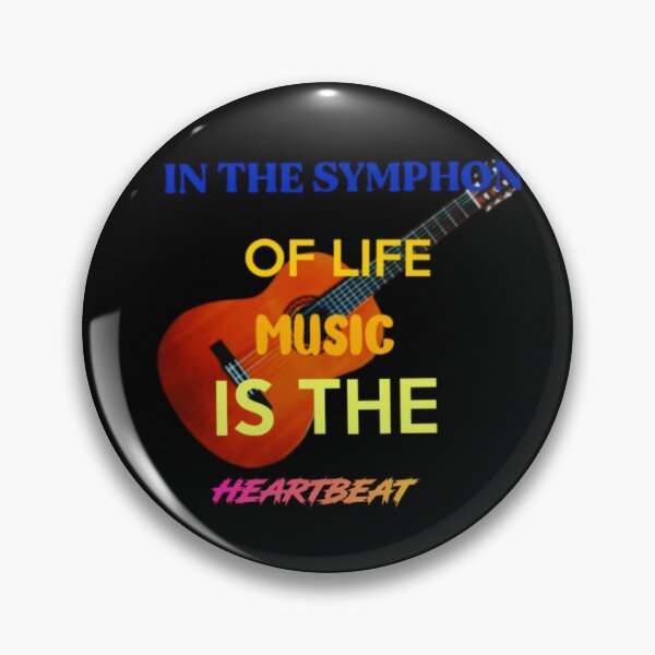 Item preview, Guitar, In the symphony of life, music is the heartbeat. designed and sold by DaringDesigns19.