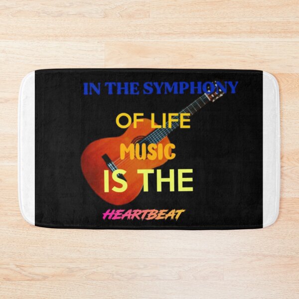 Item preview, Guitar, In the symphony of life, music is the heartbeat. designed and sold by DaringDesigns19.