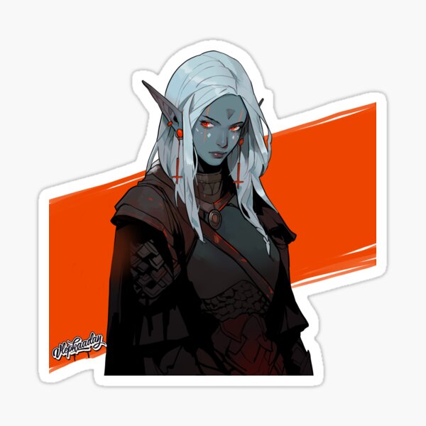 Item preview, DArk Elf - mean look pinup designed and sold by vlepkaaday.