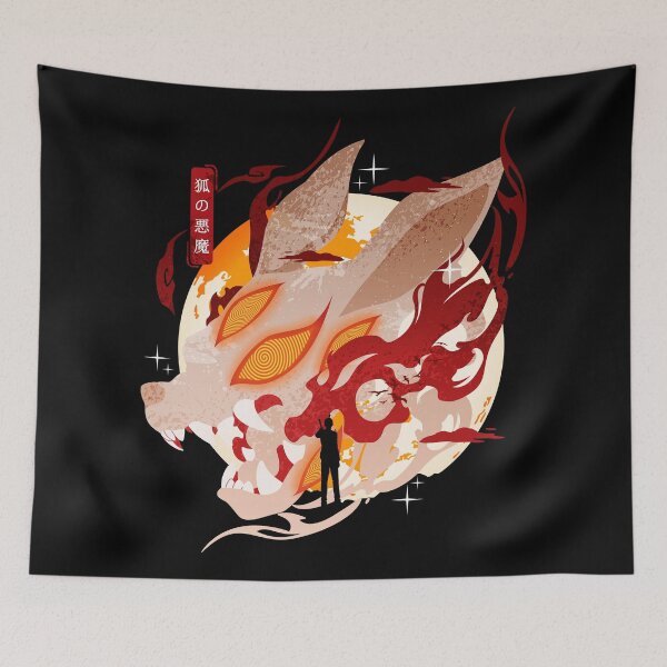Item preview, Demon Fox Fighter designed and sold by virgiaone.