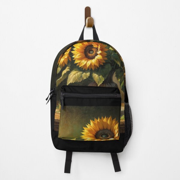 Item preview, Radiant Sunflower Vase designed and sold by machinesdream.