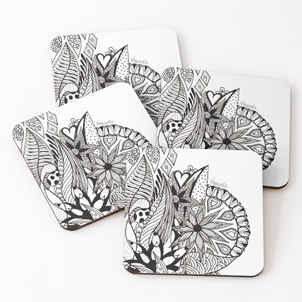 Item preview, abstract flowers  designed and sold by EntropicDesigns.