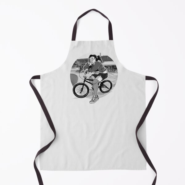 Item preview, Girl on a bike, skatepark designed and sold by vlepkaaday.