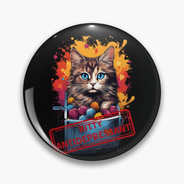 Item preview, Kitty Antidepressant designed and sold by MG-MagicGallery.