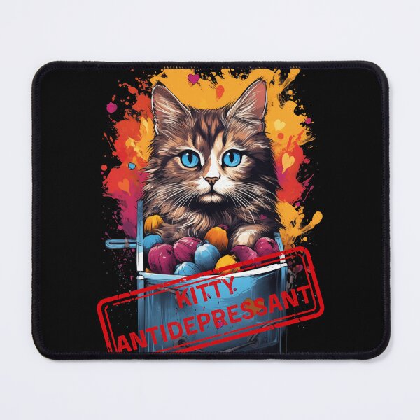 Item preview, Kitty Antidepressant designed and sold by MG-MagicGallery.
