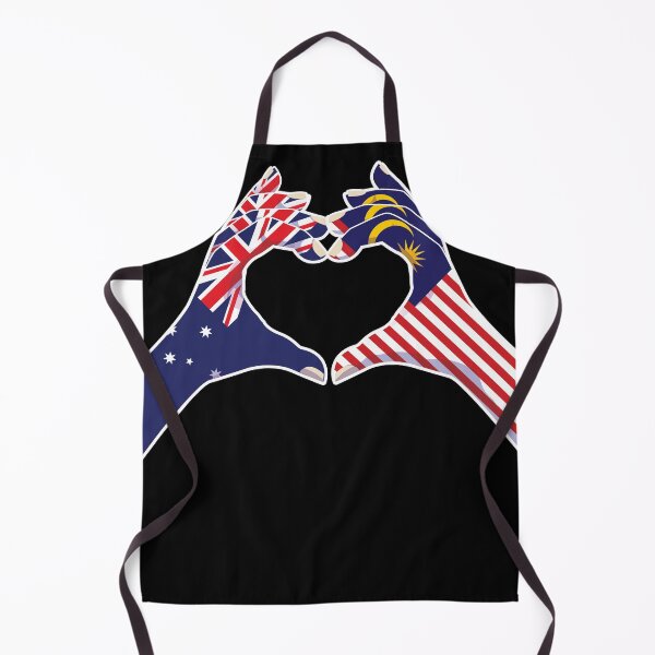 Item preview, Malaysian Malaysia Australian Australia Love Heart Peace designed and sold by FlagX.