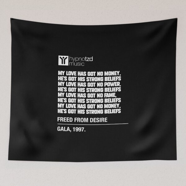 Item preview, 90s Pop Music mega anthem, Freed from Desire. designed and sold by paulo silveira.