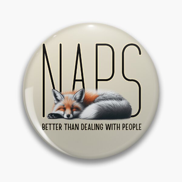 Item preview, Naps Better Than People Fox Illustration designed and sold by RuyaFab.