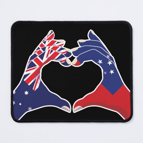 Item preview, Samoa Samoan Australia Australian Love Heart Peace designed and sold by FlagX.