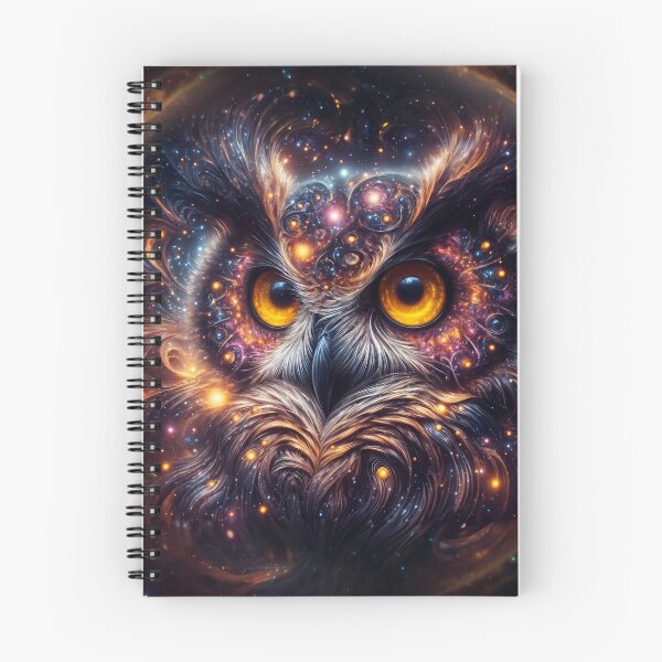 Item preview, Cosmic owl head designed and sold by AnnArtshock.