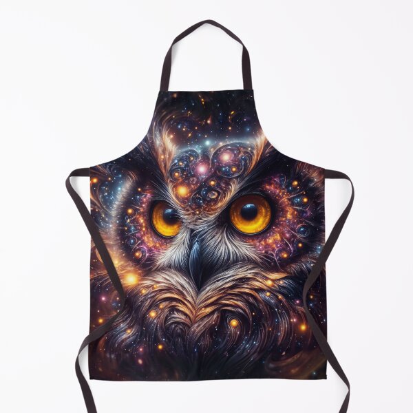 Item preview, Cosmic owl head designed and sold by AnnArtshock.