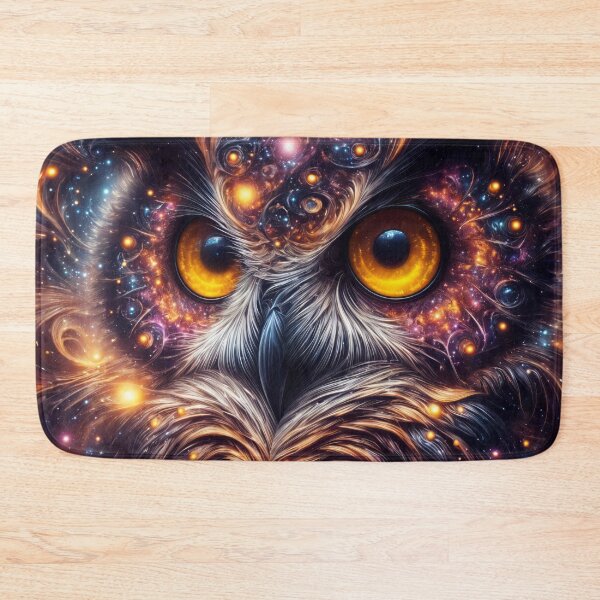 Item preview, Cosmic owl head designed and sold by AnnArtshock.