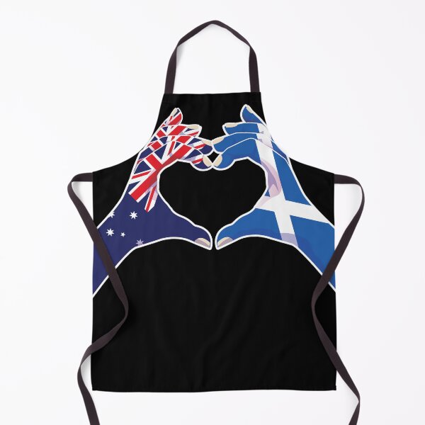 Item preview, Scottish Scotland Australian Australia Love Heart Peace designed and sold by FlagX.