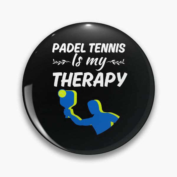 Item preview, Padel tennis is my therapy, funny padel or paddle tennis club fan lover player designed and sold by NBSStore.