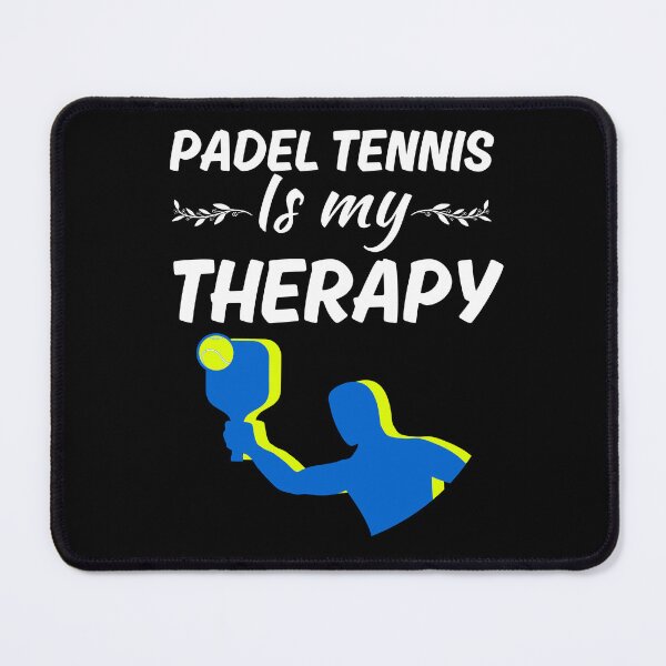 Item preview, Padel tennis is my therapy, funny padel or paddle tennis club fan lover player designed and sold by NBSStore.