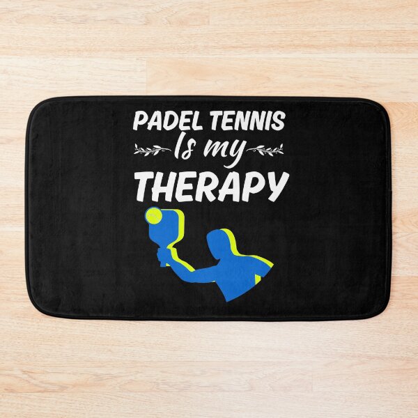Item preview, Padel tennis is my therapy, funny padel or paddle tennis club fan lover player designed and sold by NBSStore.