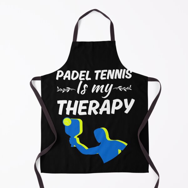 Item preview, Padel tennis is my therapy, funny padel or paddle tennis club fan lover player designed and sold by NBSStore.