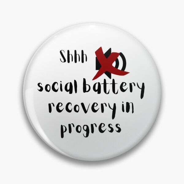 Item preview, Social Battery Recovery designed and sold by tranquil-haven.