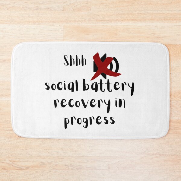 Item preview, Social Battery Recovery designed and sold by tranquil-haven.