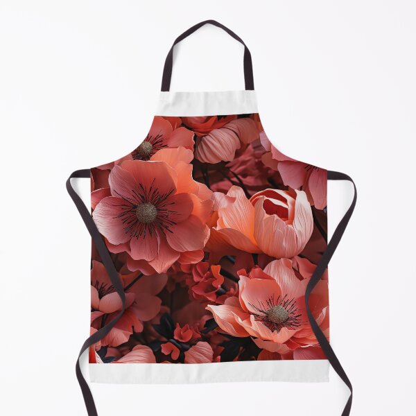 Item preview, Poppy Tile 19: Crimson Whispers in a Field of Silk, Black-Eyed Beauties in Sun-Kissed Tissue Paper. designed and sold by TheBrainArt.