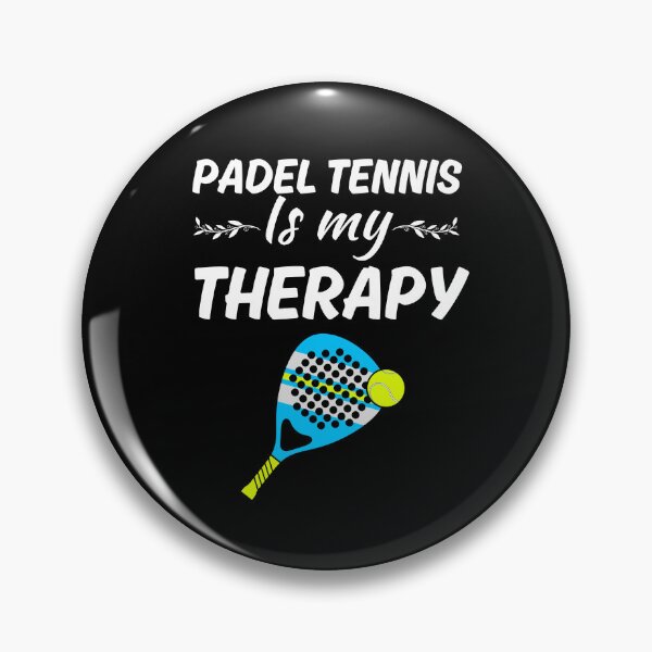 Item preview, Padel tennis is my therapy, funny padel or paddle tennis club fan lover player designed and sold by NBSStore.
