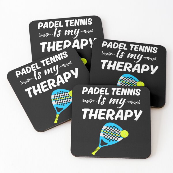 Item preview, Padel tennis is my therapy, funny padel or paddle tennis club fan lover player designed and sold by NBSStore.