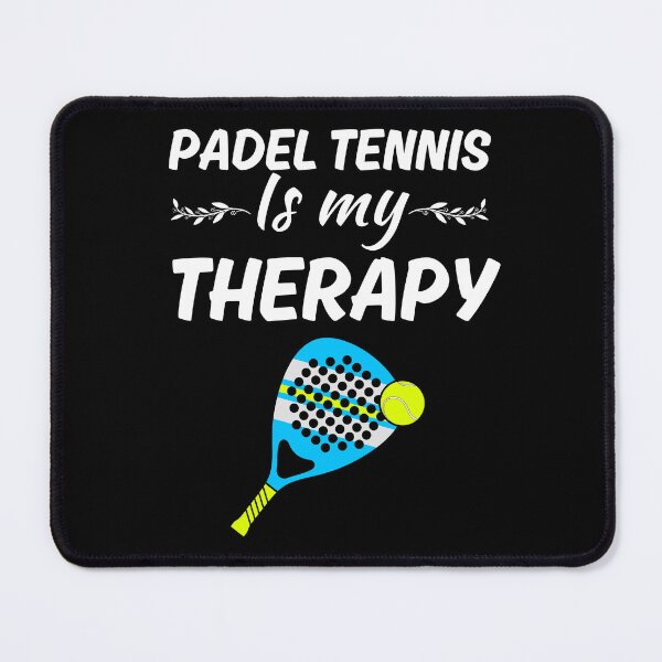 Item preview, Padel tennis is my therapy, funny padel or paddle tennis club fan lover player designed and sold by NBSStore.