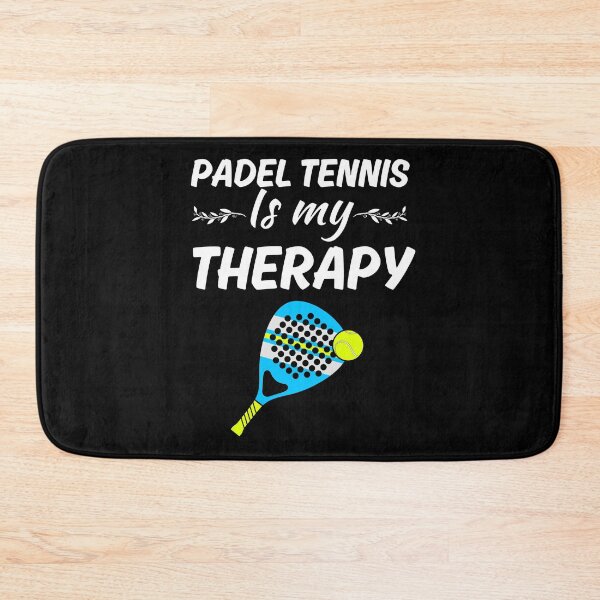Item preview, Padel tennis is my therapy, funny padel or paddle tennis club fan lover player designed and sold by NBSStore.