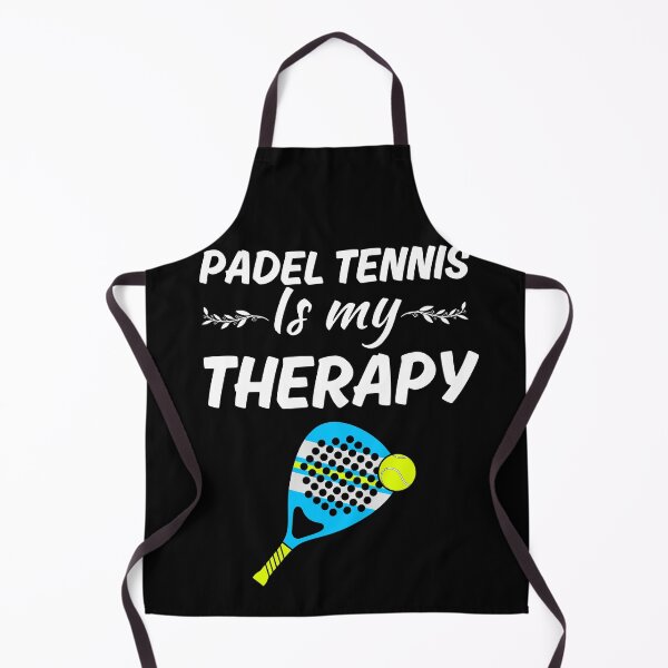 Item preview, Padel tennis is my therapy, funny padel or paddle tennis club fan lover player designed and sold by NBSStore.