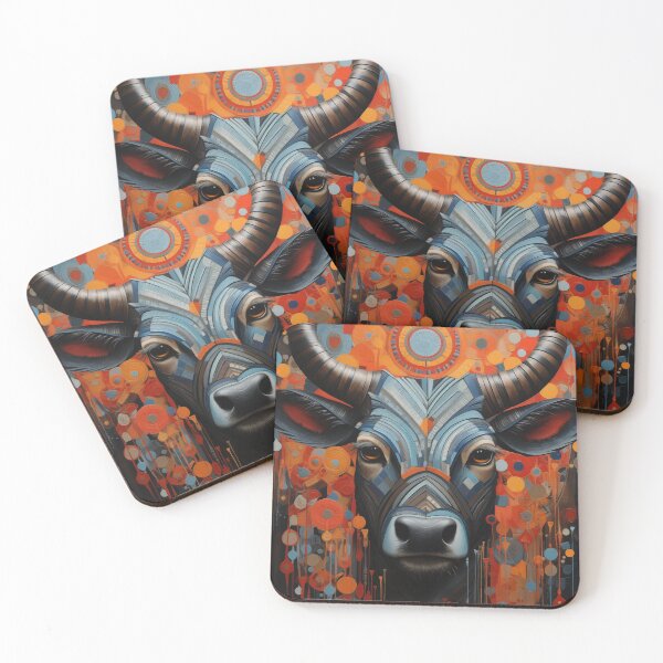 Item preview, African buffalo designed and sold by Rockwpapart.