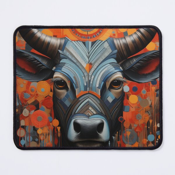 Item preview, African buffalo designed and sold by Rockwpapart.