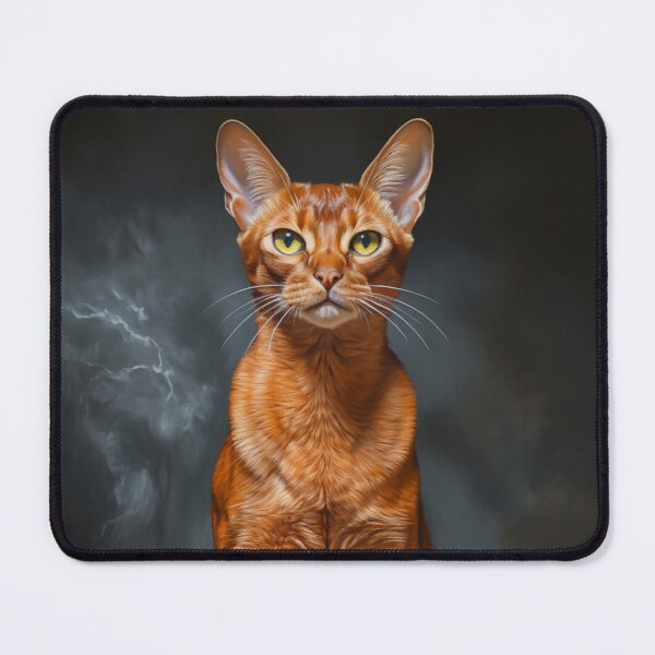 Item preview, Abyssinian cat portrait designed and sold by PetsArt.
