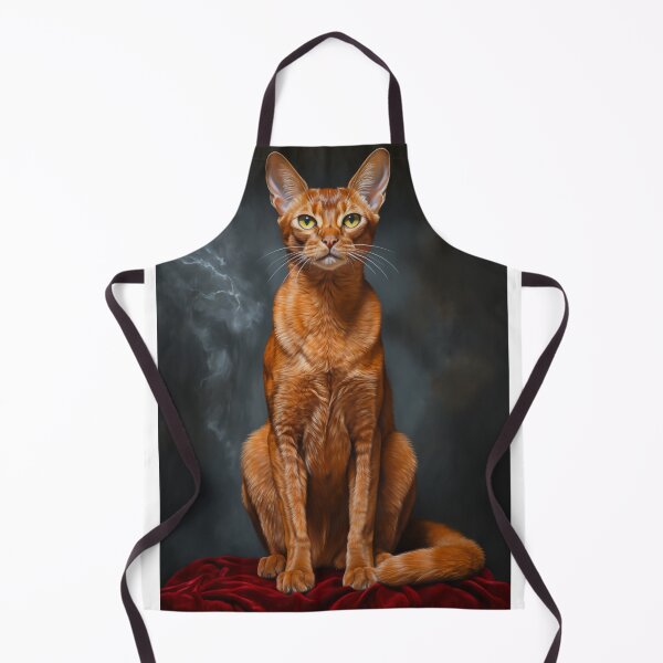 Item preview, Abyssinian cat portrait designed and sold by PetsArt.