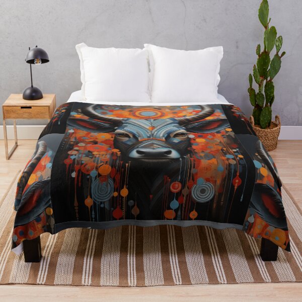Item preview, African buffalo designed and sold by Rockwpapart.